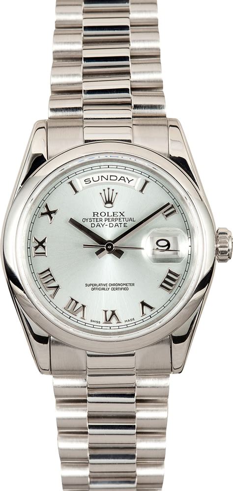 rolex day date platinum 36mm